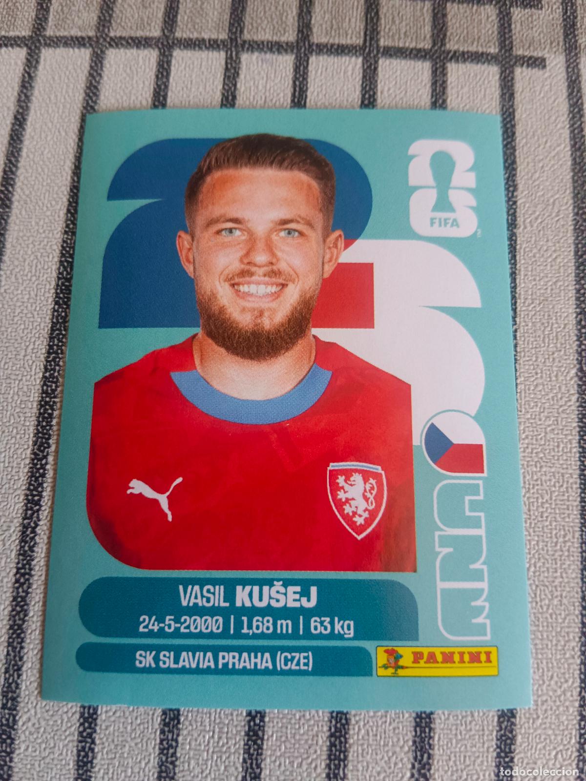 Cromos de f&uacute;tbol: MUNDIAL 2026 ESTADOS UNIDOS USA MEXICO MEJICO CANADA CZE 16 CZE16 VASIL KUSEJ REPUBLICA CHECA FIFA