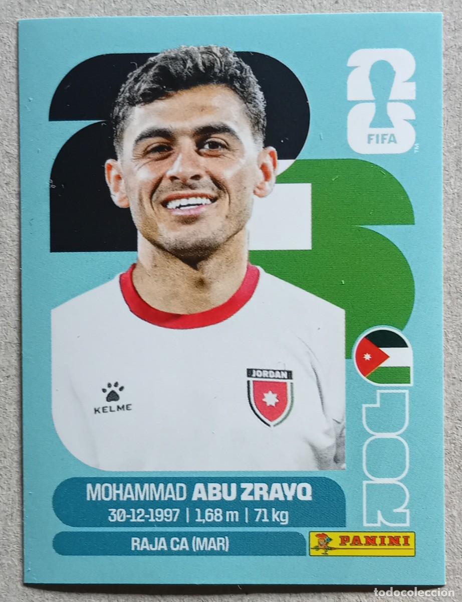 Cartes &agrave; collectionner de Football: Figurina Panini 2026 Cromo World Cup Usa Mundial 2026 Mohammad Abu Zrayq Jordan n JOR 19