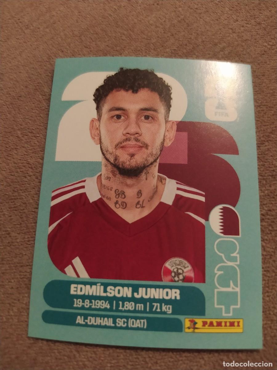 Cromos de f&uacute;tbol: QAT 17 EDMILSON JUNIOR Catar Qatar Mundial 2026 Panini