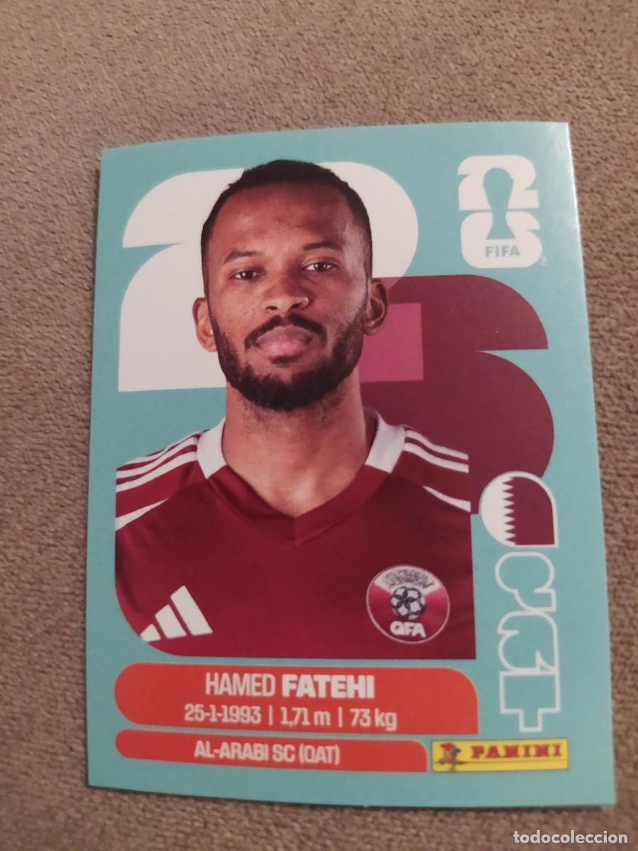 Cromos de f&uacute;tbol: QAT 12 Hamed FATEHI Catar Qatar Mundial 2026 Panini