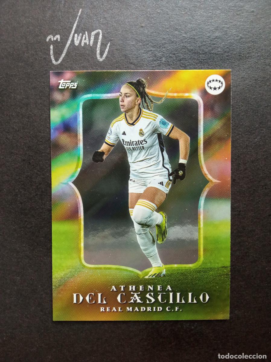 Cromos de f&uacute;tbol: ESTRELLAS UWCL ATHENEA CASTILLO REAL MADRID ⚽ TOPPS &reg; SET AITANA BONMATI UEFA WOMEN CHAMPIONS 2024