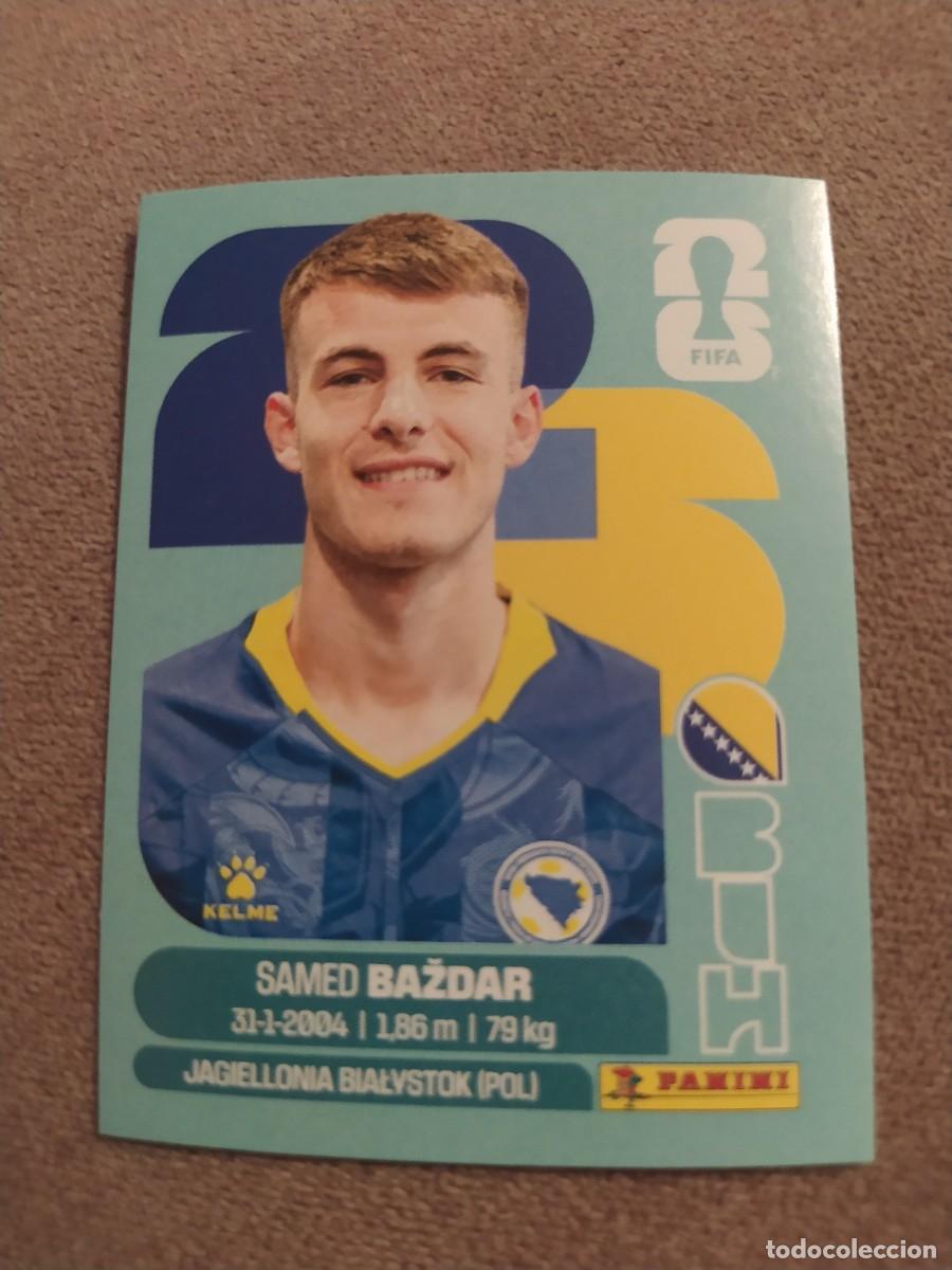 Cromos de f&uacute;tbol: BIH 19 BIH19 Samed BAZDAR Bosnia y Herzegovina Mundial 2026 Panini