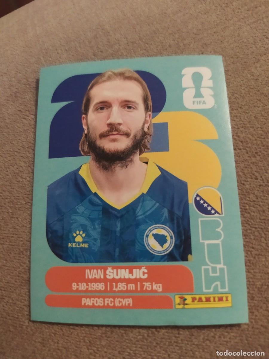 Cromos de f&uacute;tbol: BIH 11 Iv&aacute;n SUNJIC Bosnia y Herzegovina Mundial 2026 Panini