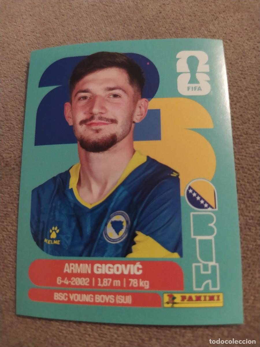 Cromos de f&uacute;tbol: BIH 10 Armin GIGOVIC Bosnia y Herzegovina Mundial 2026 Panini