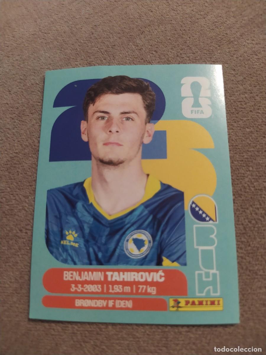 Cromos de f&uacute;tbol: BIH 09 Benjam&iacute;n TAHIROVIC 9 Bosnia y Herzegovina Mundial 2026 Panini