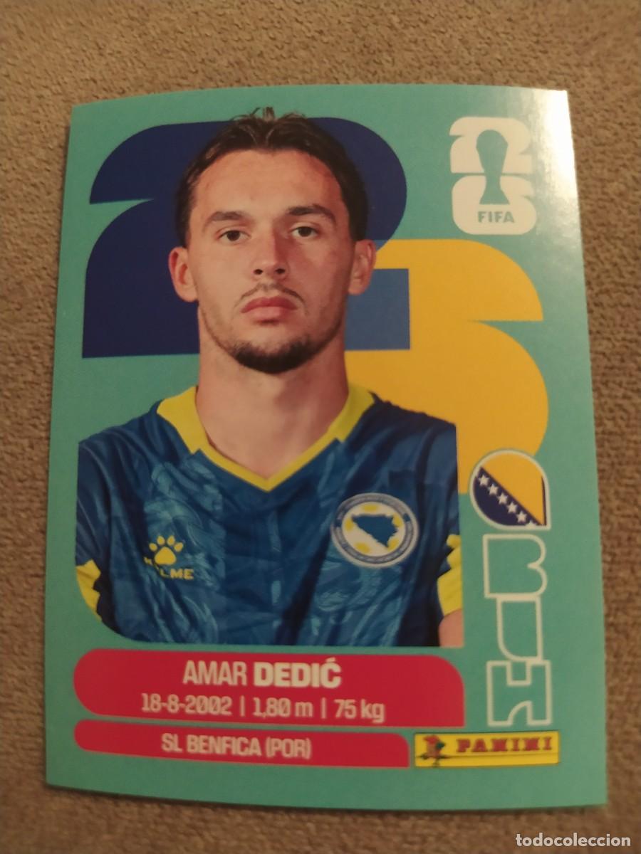 Cromos de f&uacute;tbol: BIH 03 Amar DEDIC 3 Bosnia y Herzegovina Mundial 2026 Panini