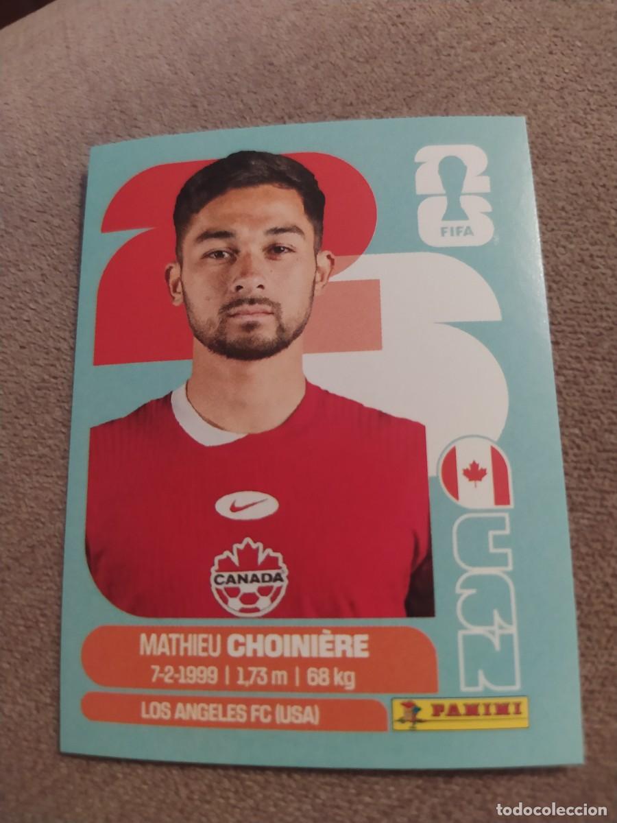 Cromos de f&uacute;tbol: CAN 15 Mathieu CHOINIERE Canada Mundial 2026 Panini