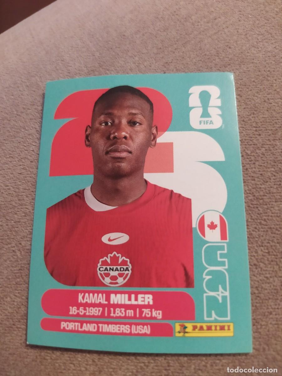 Cromos de f&uacute;tbol: CAN 09 Kamal MILLER 9 Canada Mundial 2026 Panini
