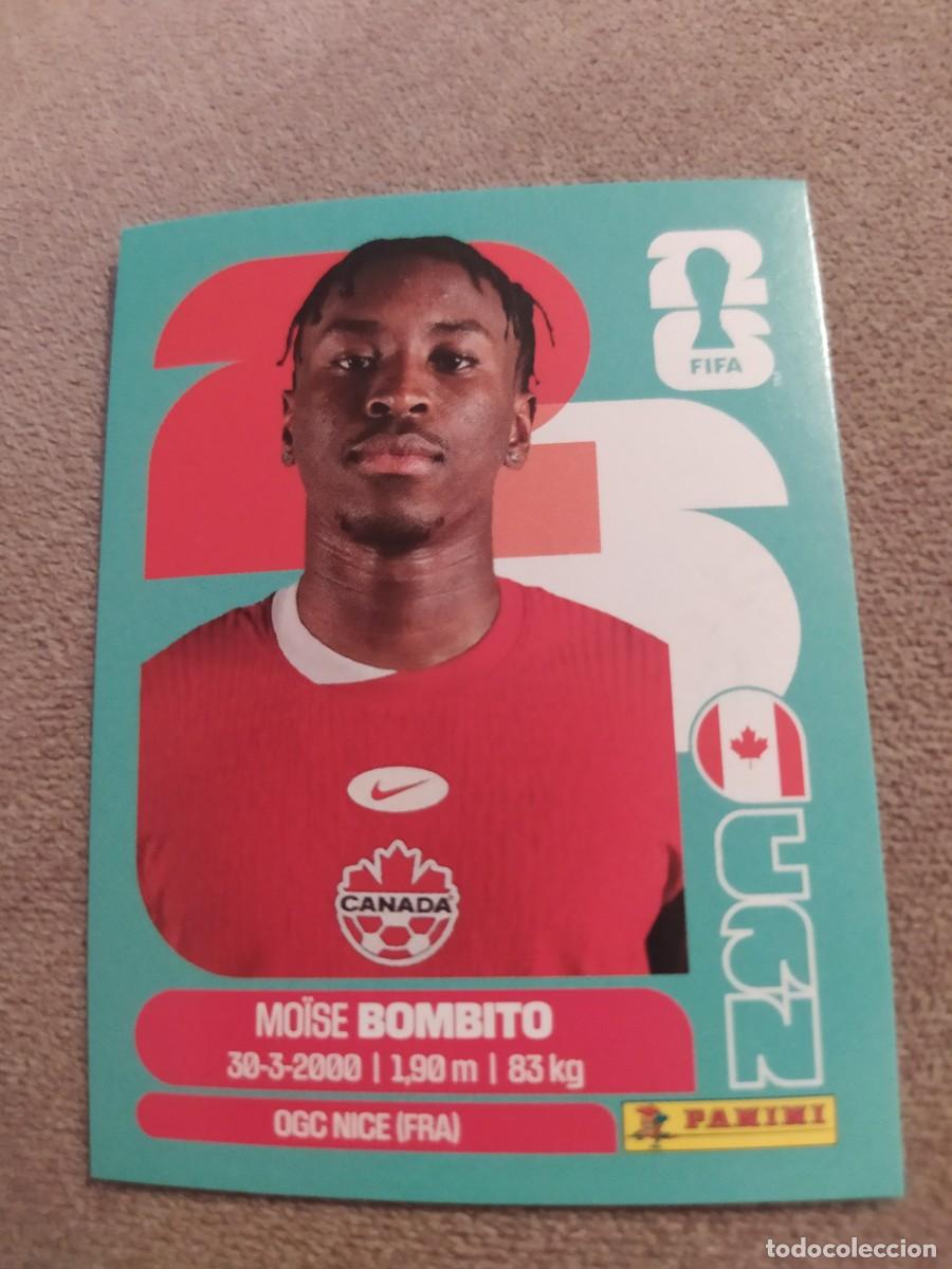 Cromos de f&uacute;tbol: CAN 08 Moise BOMBITO 8 Canada Mundial 2026 Panini