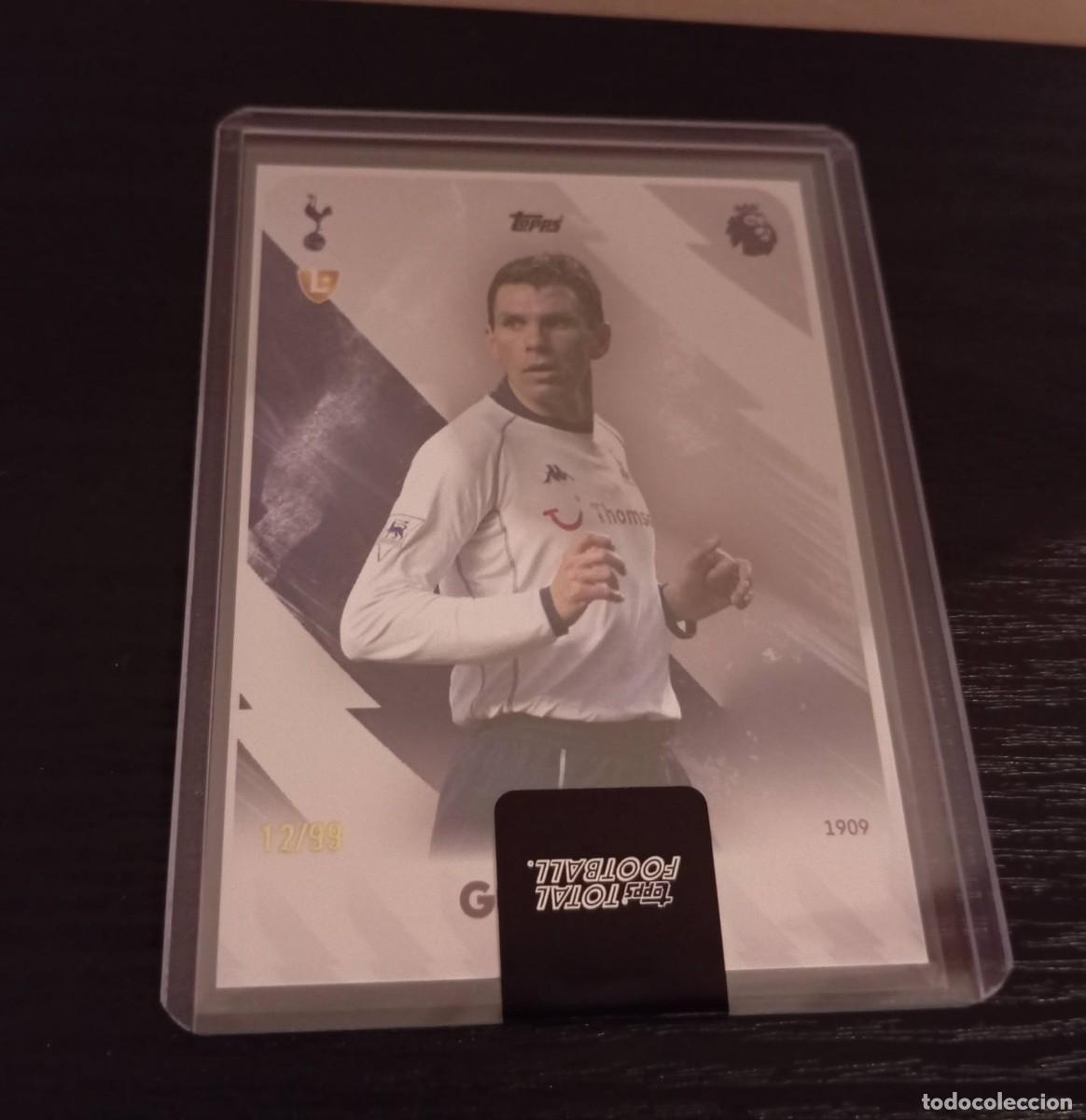 Cromos de f&uacute;tbol: -TOPPS TOTAL FOOTBALL 25-26 : GUSTAVO POYET ( TOTTENHAM ) NUMERADA 12/99 . /99 LEGEND