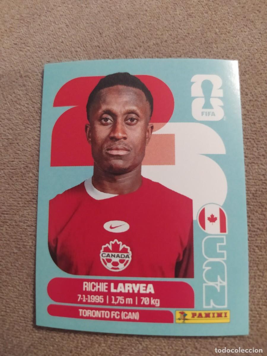 Cromos de f&uacute;tbol: CAN 06 Richie LARYEA 6 Canada Mundial 2026 Panini