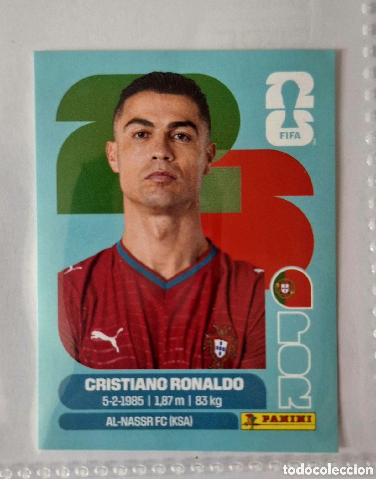 Cromos de f&uacute;tbol: CRISTIANO RONALDO - PORTUGAL - STICKER MUNDIAL 2026 PANINI FIFA
