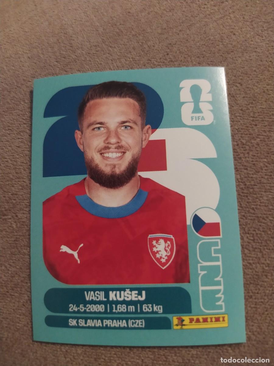 Cromos de f&uacute;tbol: CZE 16 Vasil KUSEJ Rep&uacute;blica Checa Chequia Mundial 2026 Panini
