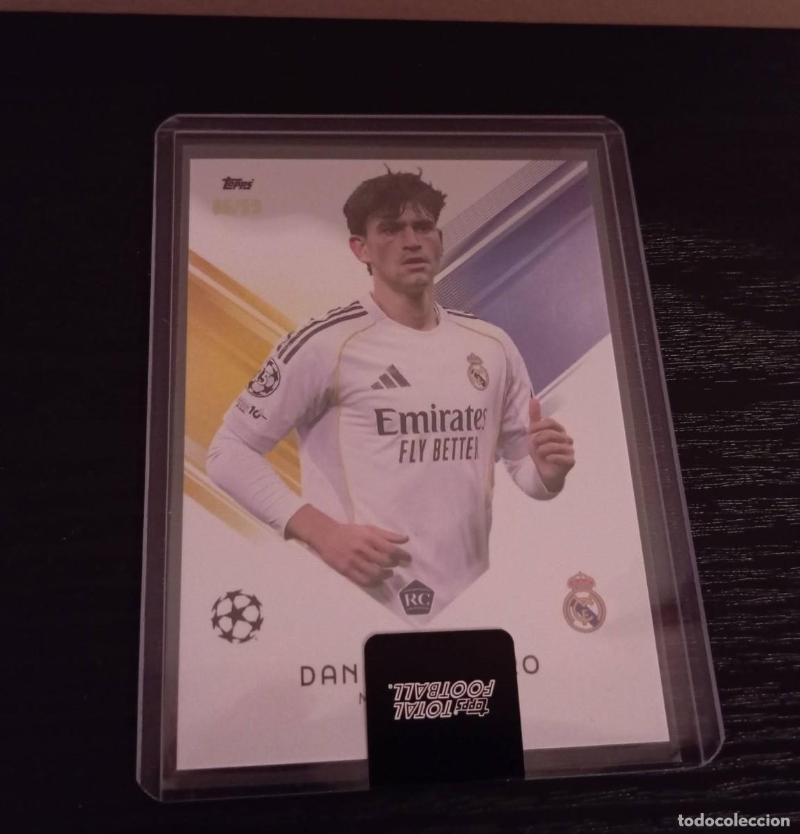 Cromos de f&uacute;tbol: -TOPPS TOTAL FOOTBALL 25-26 : DANI MESONERO ( REAL MADRID ) NUMERADA 86/99 . /99