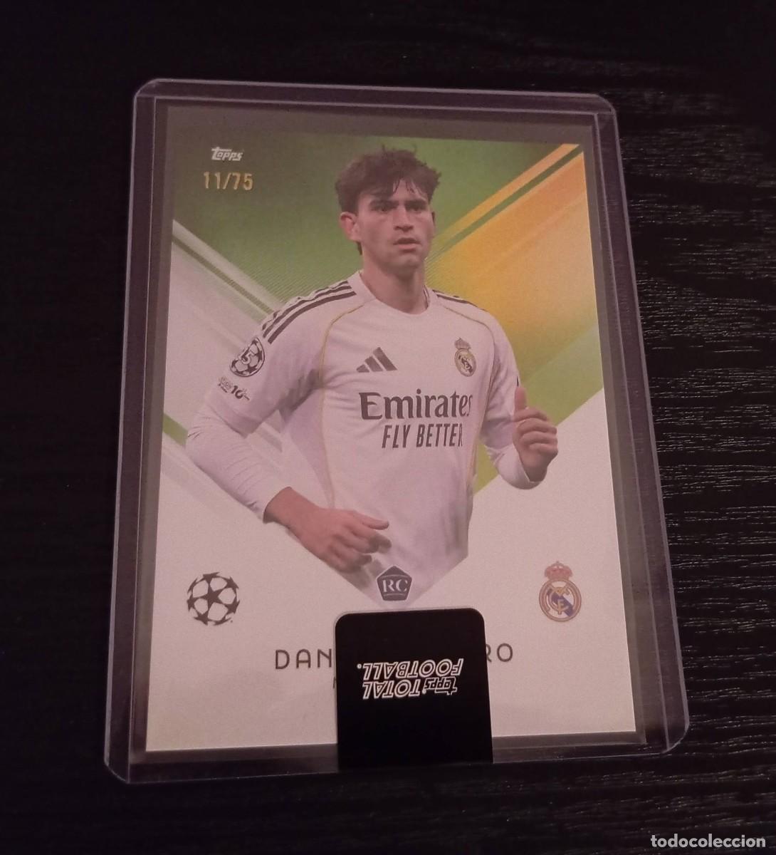 Cromos de f&uacute;tbol: -TOPPS TOTAL FOOTBALL 25-26 : DANI MESONERO ( REAL MADRID ) NUMERADA 11/75 . /75