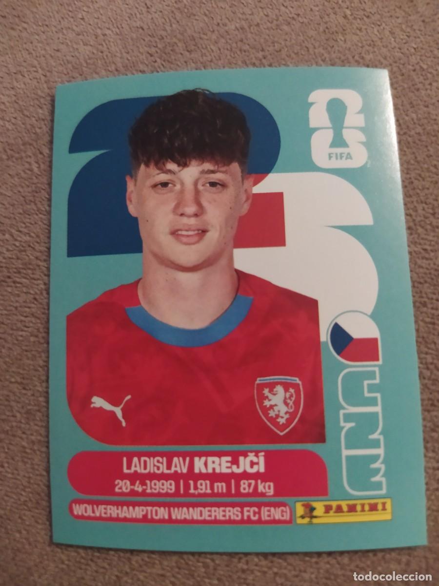 Cromos de f&uacute;tbol: CZE 04 Ladislav KREJCI 4 Rep&uacute;blica Checa Chequia Mundial 2026 Panini