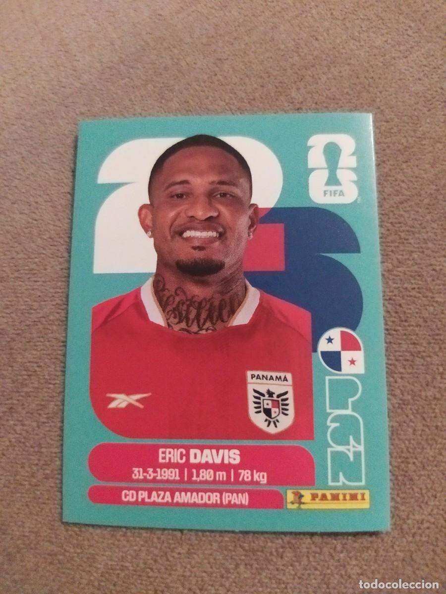 Cromos de f&uacute;tbol: PAN 07 Eric DAVIS 7 Mundial 2026 Panini