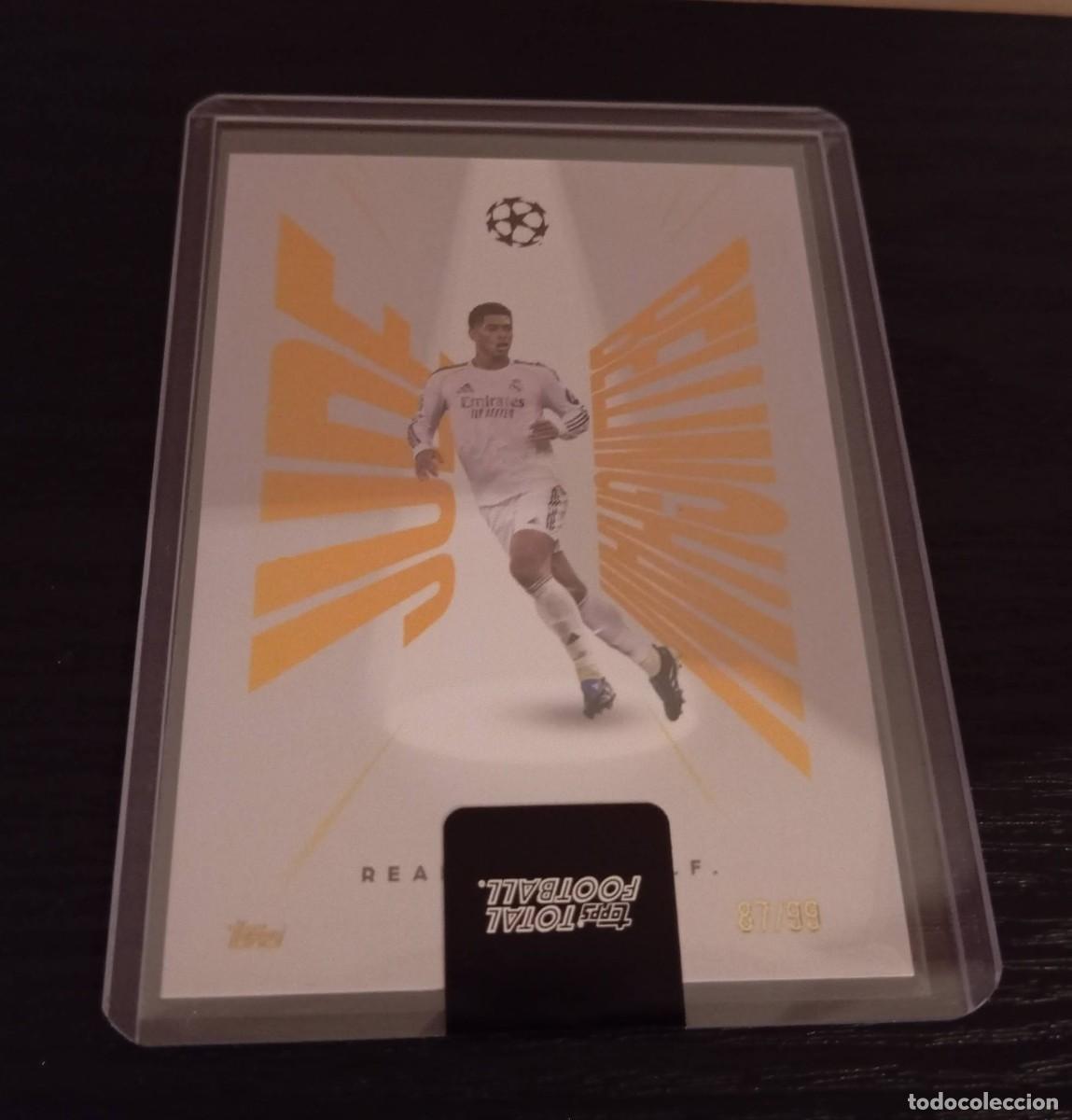 Cromos de f&uacute;tbol: -TOPPS TOTAL FOOTBALL 25-26 : BELLINGHAM ( REAL MADRID ) NUMERADA 87/99 . /99