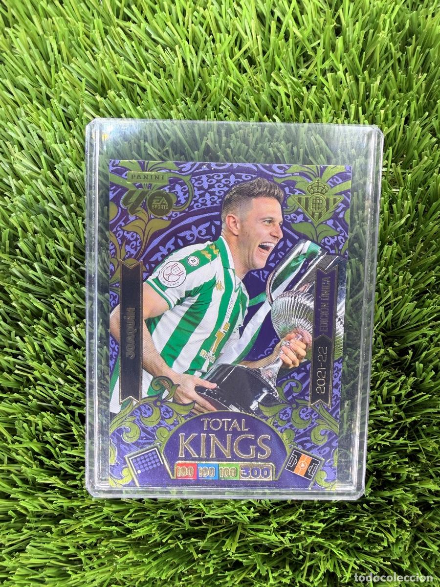 Cromos de f&uacute;tbol: Joaqu&iacute;n 2021-22 Total Kings Real Betis Adrenalyn XL 25 26