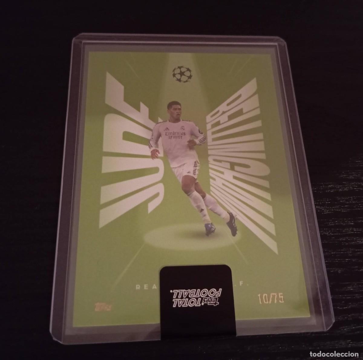 Cromos de f&uacute;tbol: -TOPPS TOTAL FOOTBALL 25-26 : BELLINGHAM ( REAL MADRID ) NUMERADA 10/75 . /75