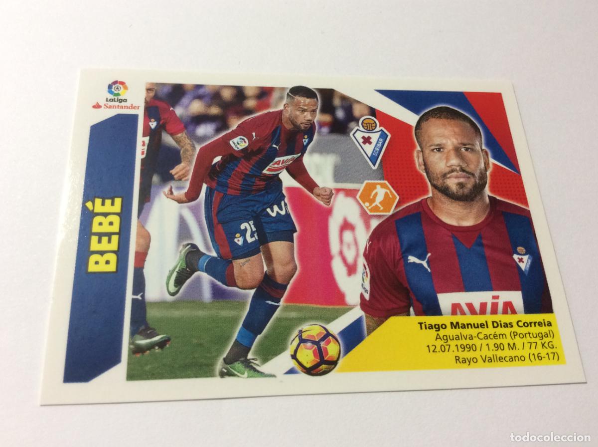 Cromos de f&uacute;tbol: Bebe Coloca 13 BIS SD Eibar Este 2017 2018 17 18 Panini