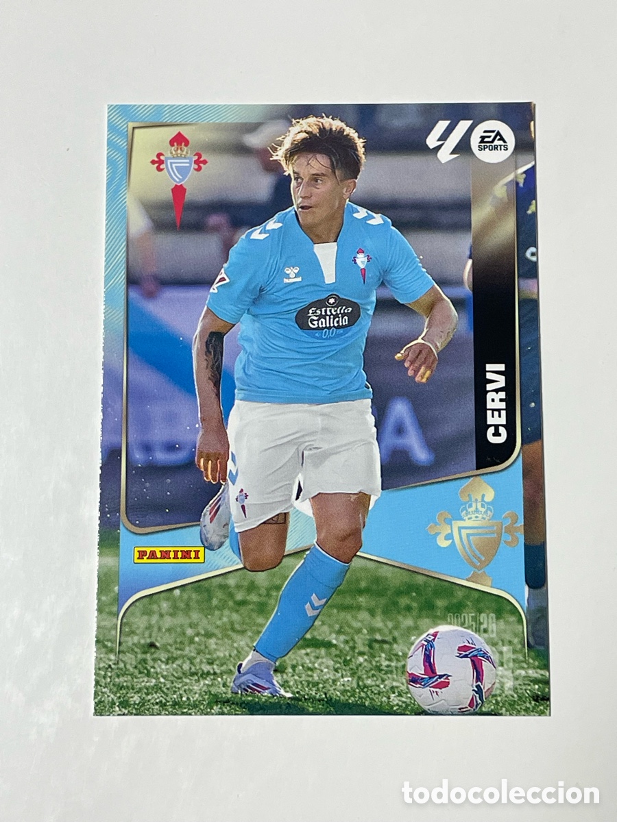 Cromos de f&uacute;tbol: Franco Cervi Celta de Vigo Panini Megacracks 2025/26 #123