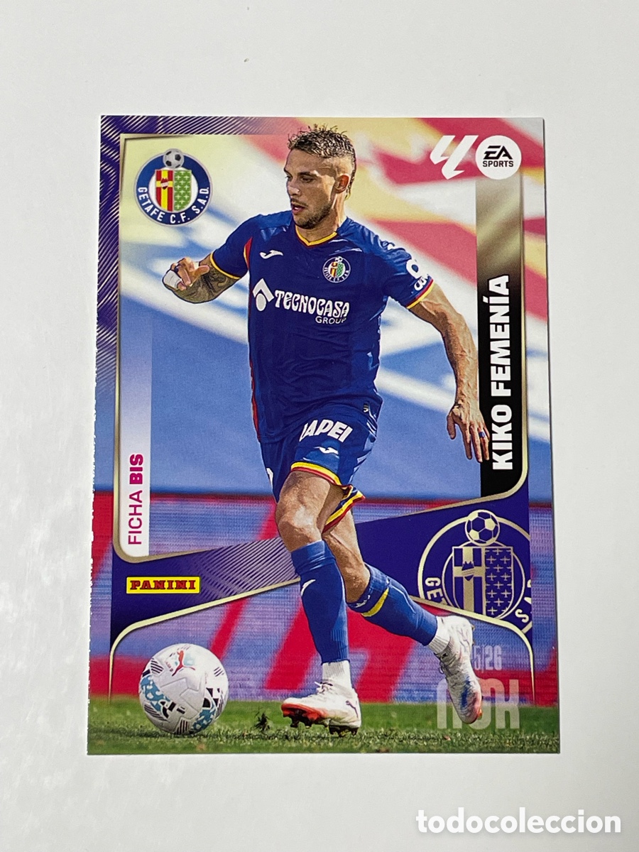 Cromos de f&uacute;tbol: Kiko Femen&iacute;a Getafe Panini Megacracks 2025/26 #166 BIS