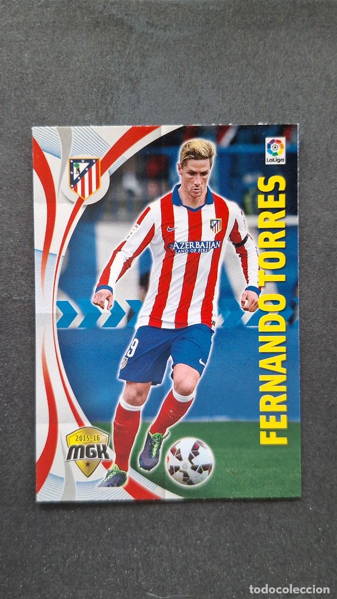 Football Stickers: L1 FERNANDO TORRES ATLETICO DE MADRID 47 PANINI MEGACRACKS 2015 2016 15 16