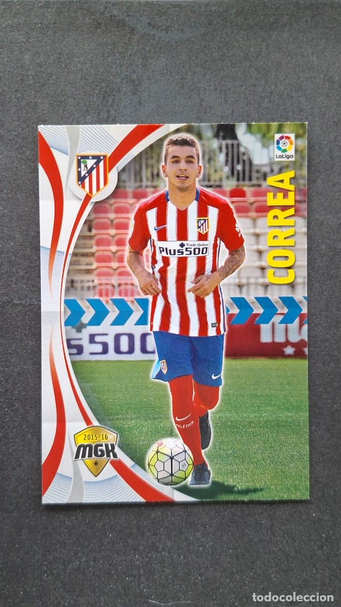 Football Stickers: L1 CORREA ATLETICO DE MADRID 48 PANINI MEGACRACKS 2015 2016 15 16