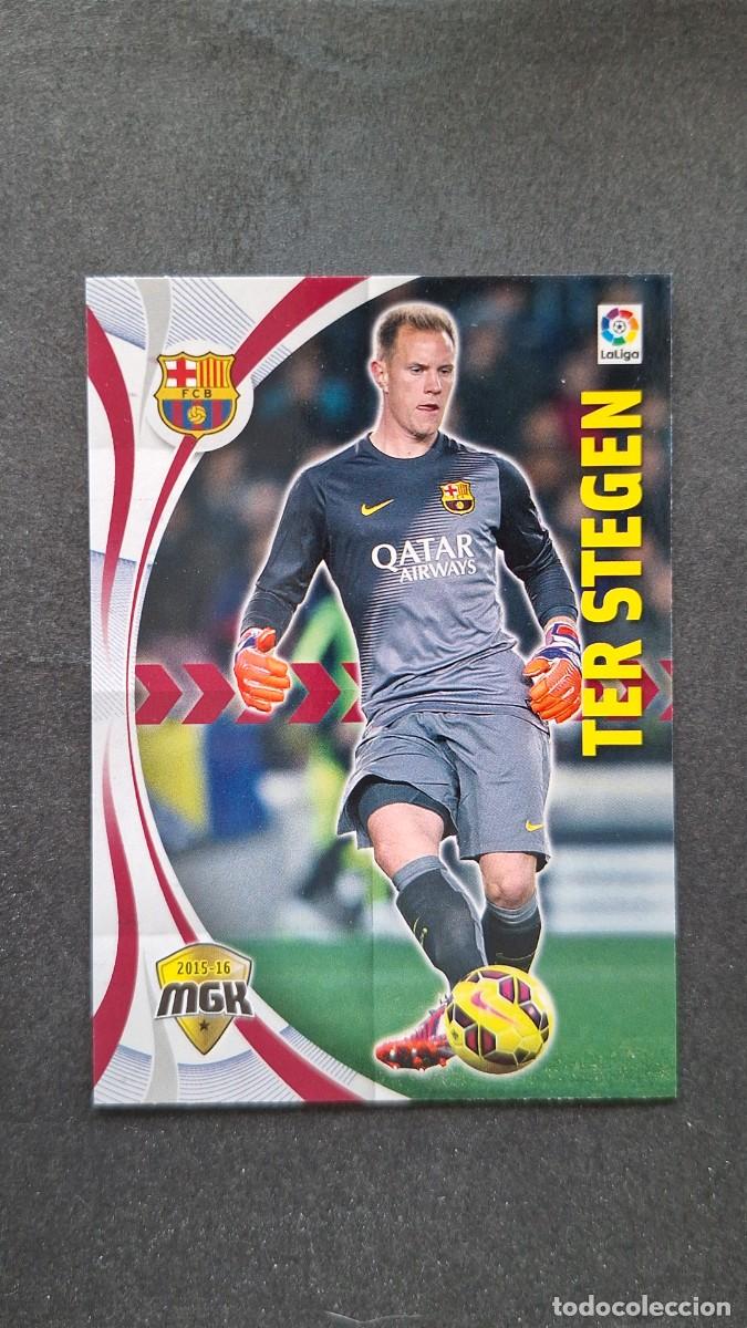 Football Stickers: L1 TER STEGEN F. C. BARCELONA 58 PANINI MEGACRACKS 2015 2016 15 16