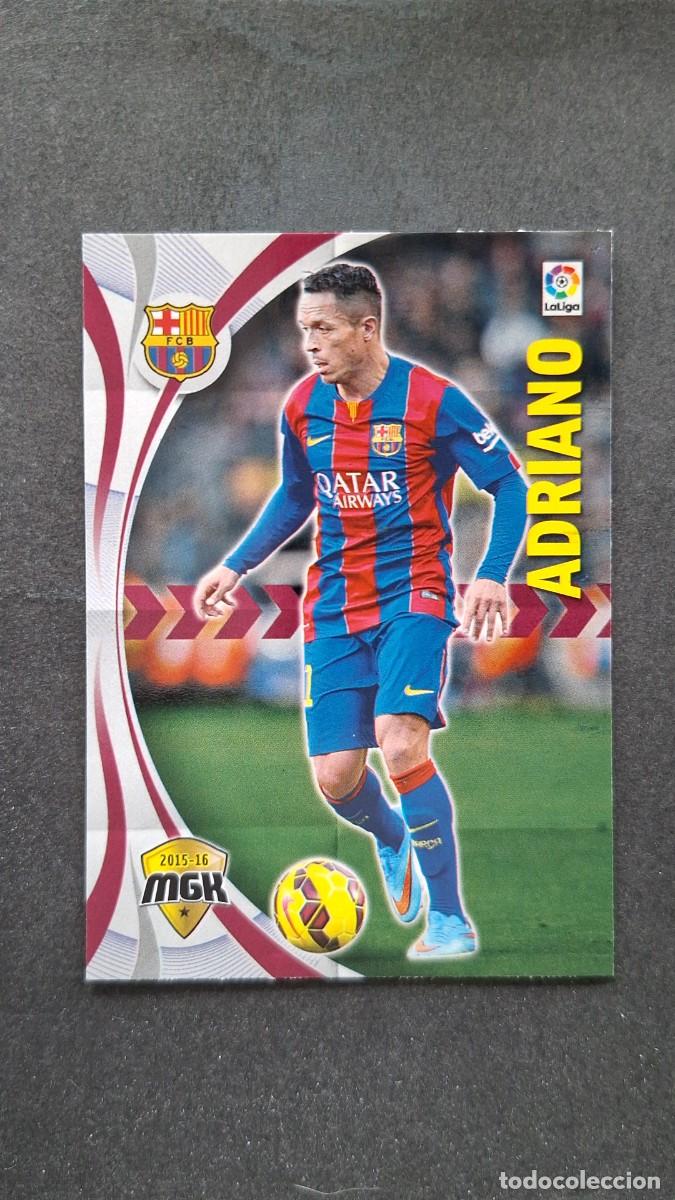 Football Stickers: L1 ADRIANO F. C. BARCELONA 60 PANINI MEGACRACKS 2015 2016 15 16