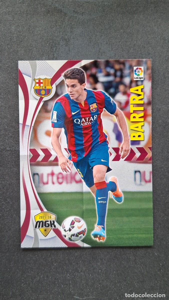 Cromos de f&uacute;tbol: L1 BARTRA F. C. BARCELONA 64 PANINI MEGACRACKS 2015 2016 15 16