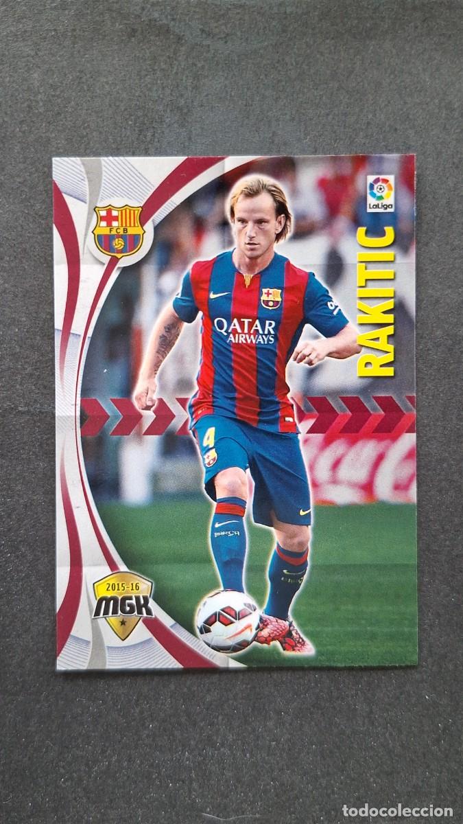 Cromos de f&uacute;tbol: L1 RAKITIC F. C. BARCELONA 68 PANINI MEGACRACKS 2015 2016 15 16