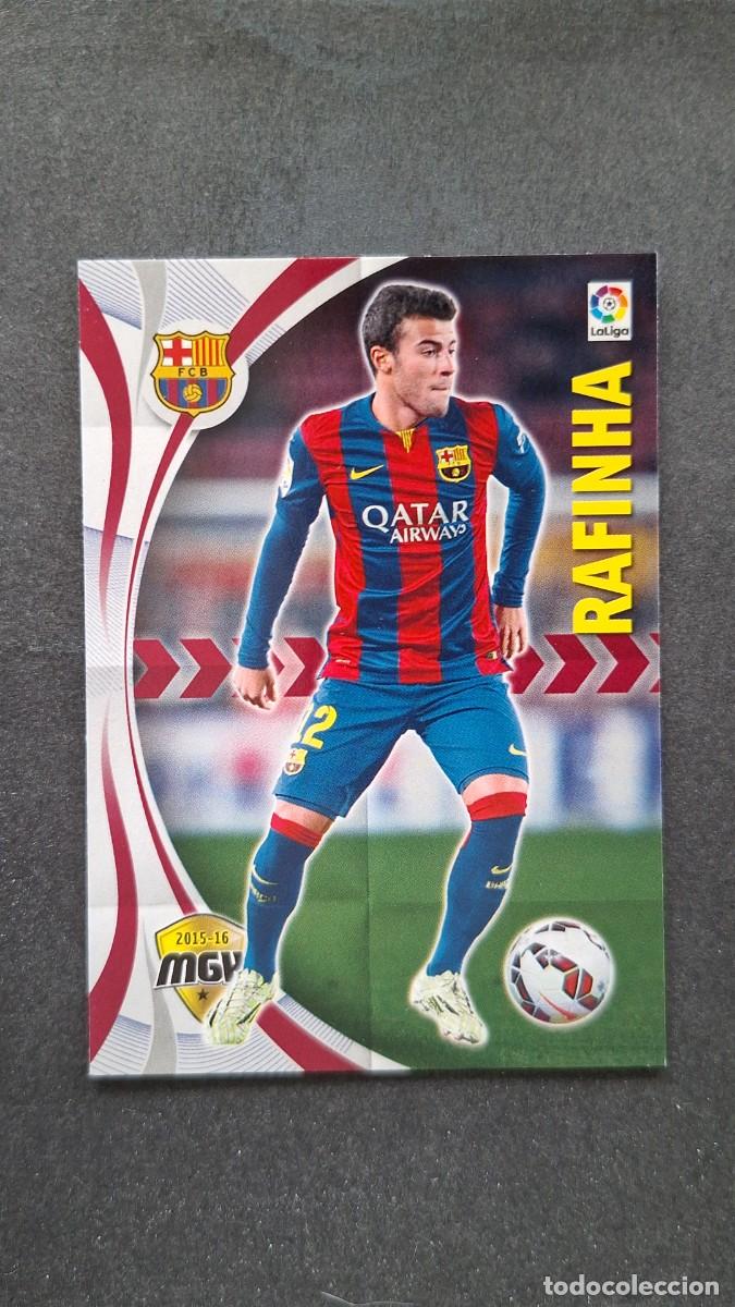 Cromos de f&uacute;tbol: L1 RAFINHA F. C. BARCELONA 71 PANINI MEGACRACKS 2015 2016 15 16