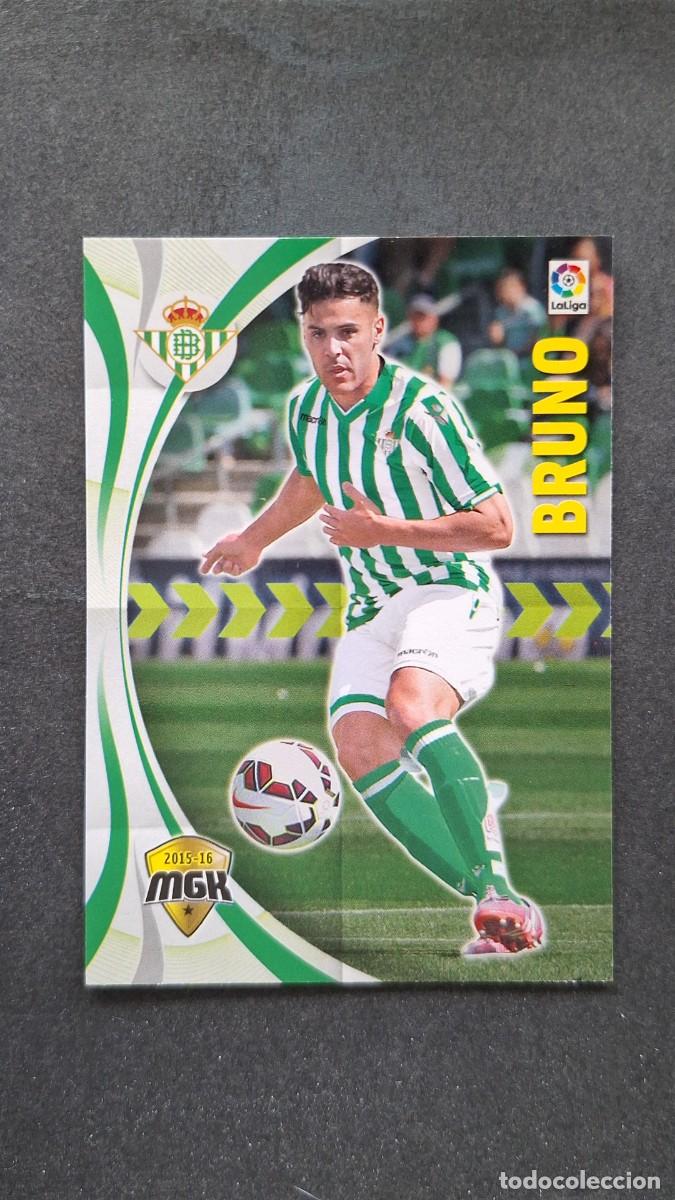 Cromos de f&uacute;tbol: L1 BRUNO REAL BETIS BALOMPIE 87 PANINI MEGACRACKS 2015 2016 15 16
