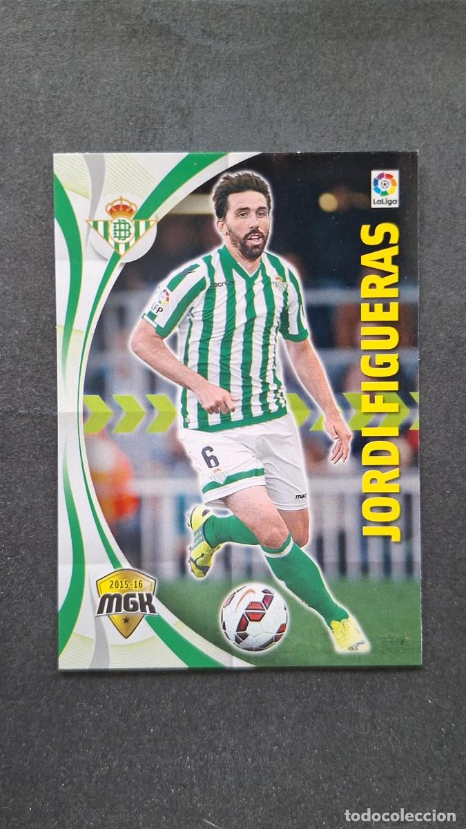 Cromos de f&uacute;tbol: L1 JORDI FIGUERAS REAL BETIS BALOMPIE 88 PANINI MEGACRACKS 2015 2016 15 16