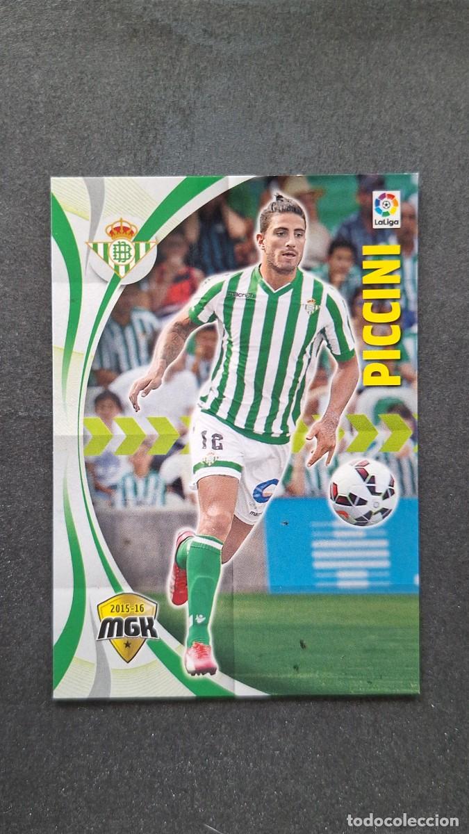 Cromos de f&uacute;tbol: L1 PICCINI REAL BETIS BALOMPIE 89 PANINI MEGACRACKS 2015 2016 15 16