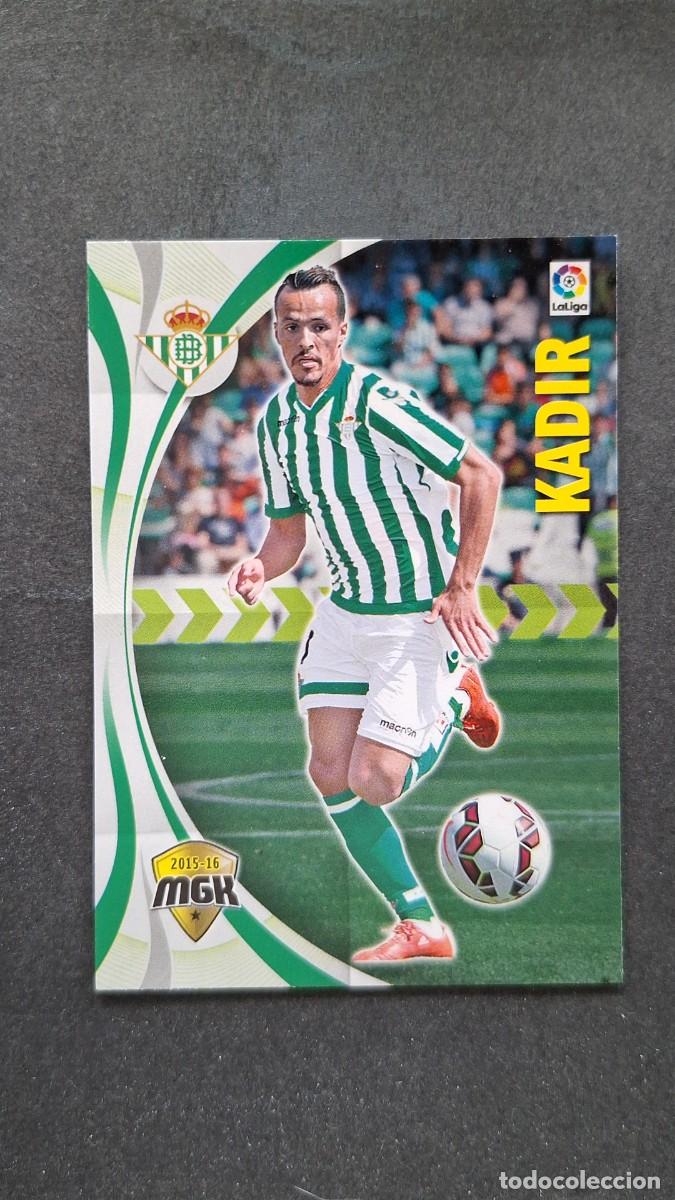 Cromos de f&uacute;tbol: L1 KADIR REAL BETIS BALOMPIE 94 PANINI MEGACRACKS 2015 2016 15 16