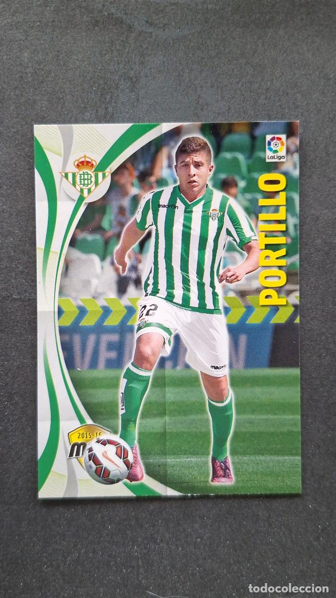 Cromos de f&uacute;tbol: L1 PORTILLO REAL BETIS BALOMPIE 96 PANINI MEGACRACKS 2015 2016 15 16