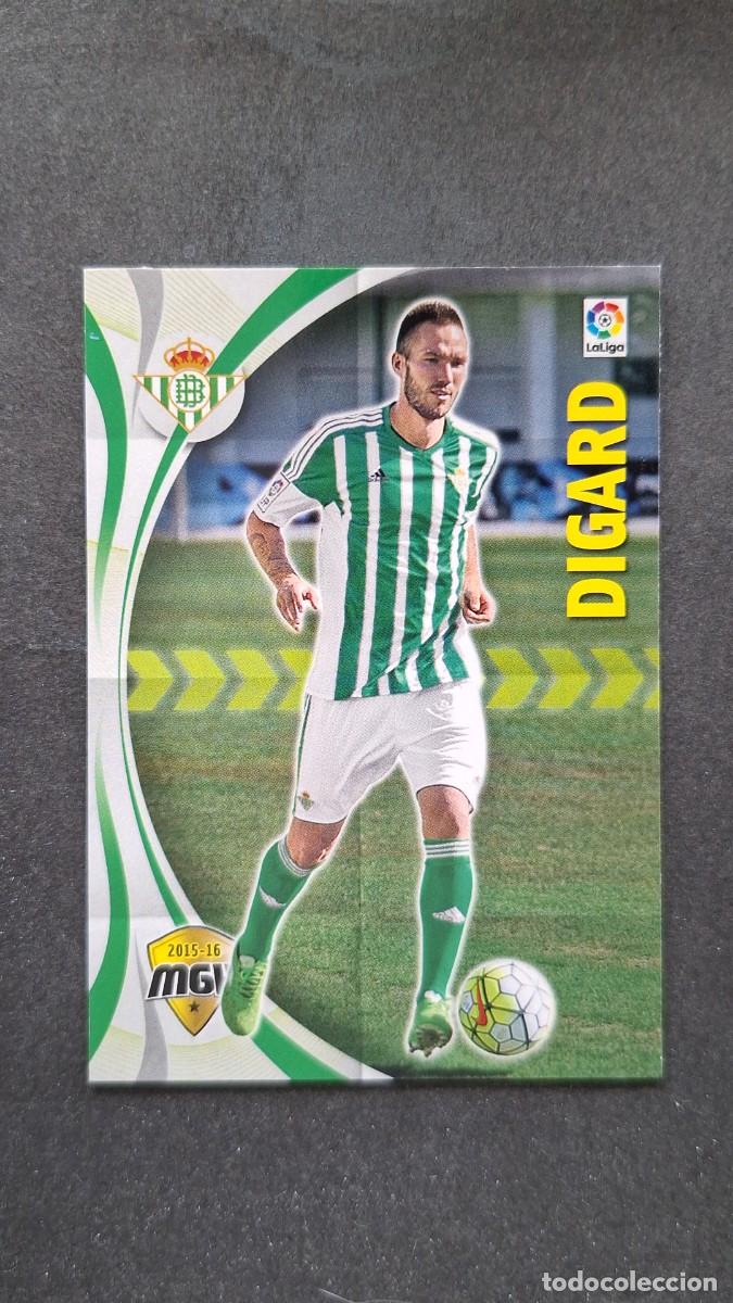 Cromos de f&uacute;tbol: L1 DIGARD REAL BETIS BALOMPIE 97 PANINI MEGACRACKS 2015 2016 15 16