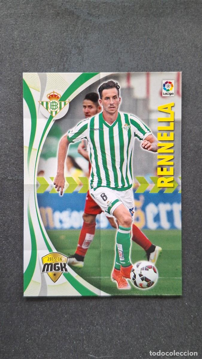 Cromos de f&uacute;tbol: L1 RENNELLA REAL BETIS BALOMPIE 100 PANINI MEGACRACKS 2015 2016 15 16