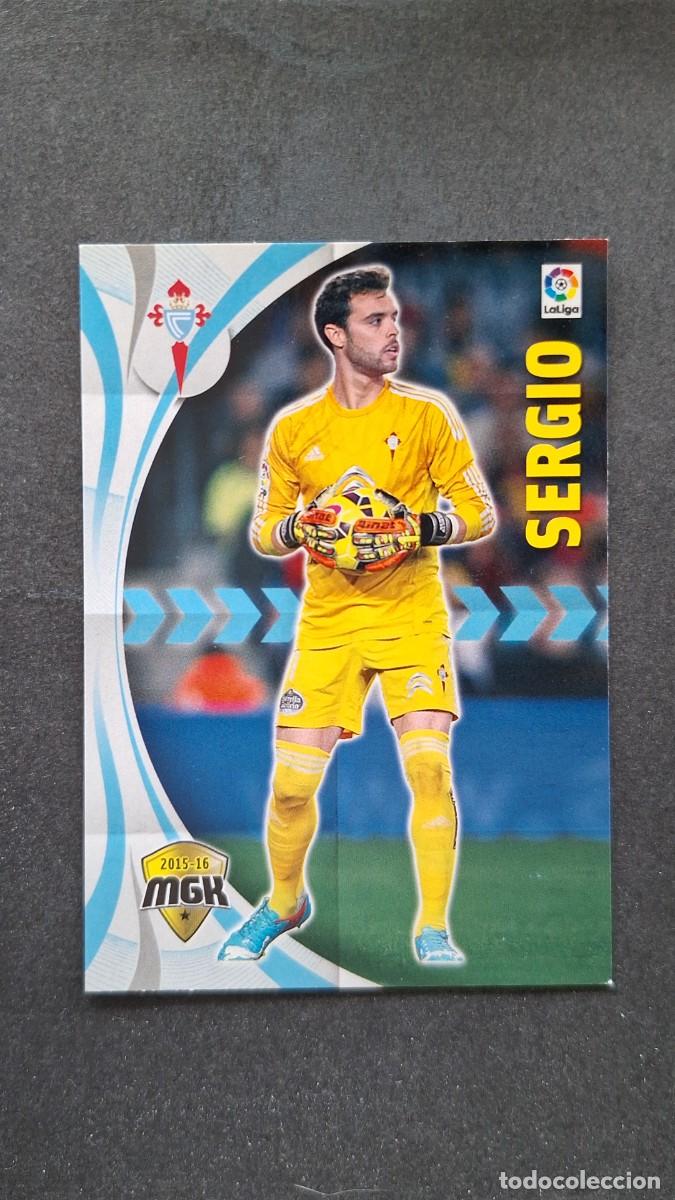 Cromos de f&uacute;tbol: L1 SERGIO CELTA DE VIGO 111 PANINI MEGACRACKS 2015 2016 15 16