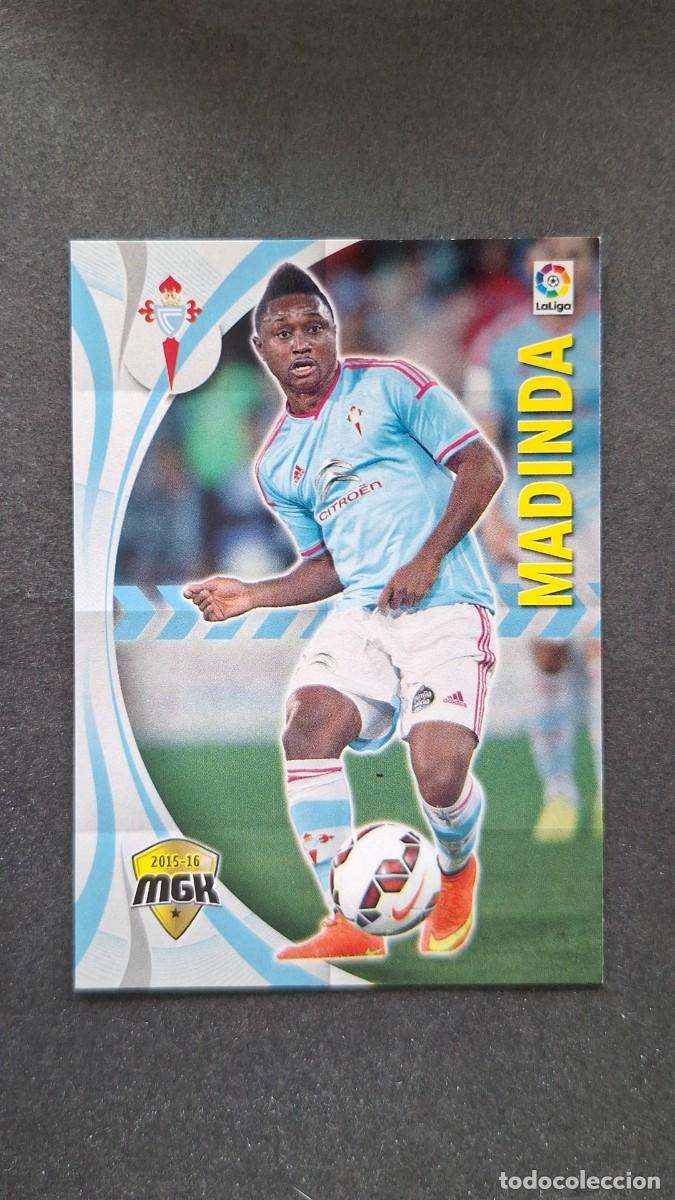 Cromos de f&uacute;tbol: L1 MADINDA CELTA DE VIGO 122 PANINI MEGACRACKS 2015 2016 15 16