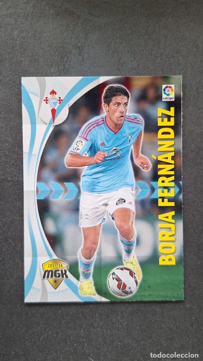 Cromos de f&uacute;tbol: L1 BORJA FERNANDEZ CELTA DE VIGO 124 PANINI MEGACRACKS 2015 2016 15 16