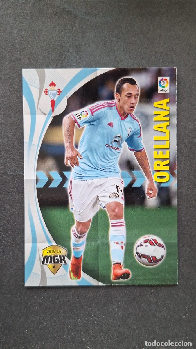 Cromos de f&uacute;tbol: L1 ORELLANA CELTA DE VIGO 125 PANINI MEGACRACKS 2015 2016 15 16