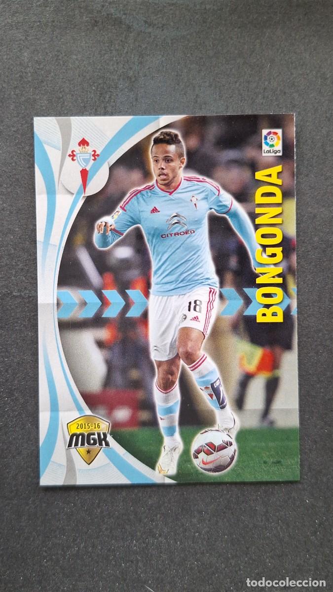 Cromos de f&uacute;tbol: L1 BONGONDA CELTA DE VIGO 126 PANINI MEGACRACKS 2015 2016 15 16