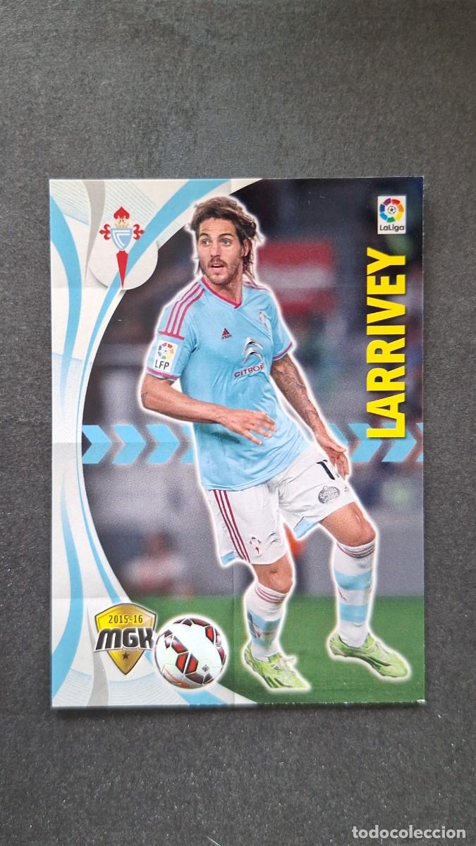 Cromos de f&uacute;tbol: L1 LARRIVEY CELTA DE VIGO 128 PANINI MEGACRACKS 2015 2016 15 16