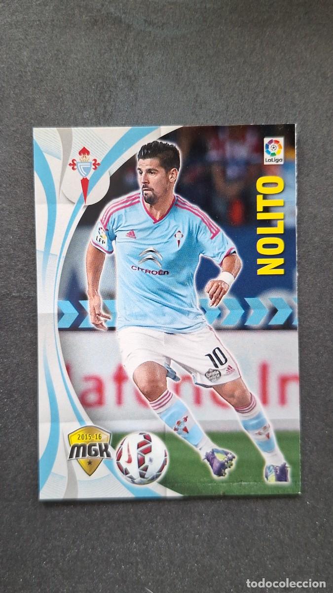 Cromos de f&uacute;tbol: L1 NOLITO CELTA DE VIGO 129 PANINI MEGACRACKS 2015 2016 15 16