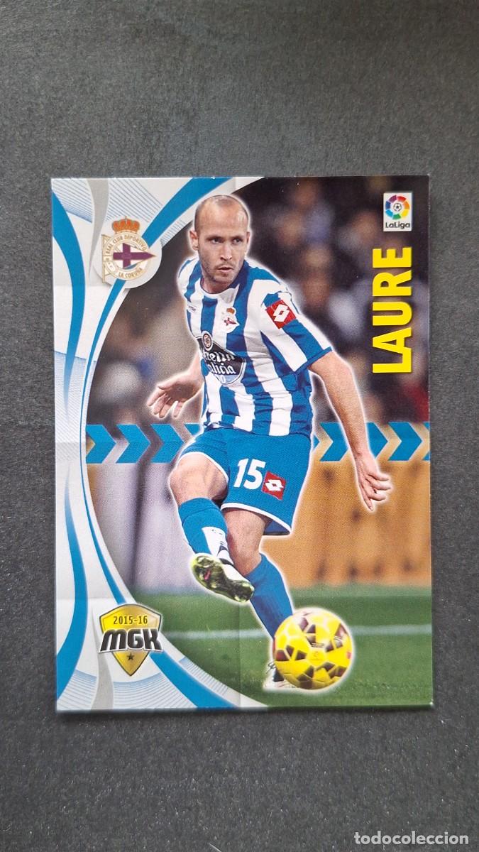 Cromos de f&uacute;tbol: L1 LAURE DEPORTIVO DE LA CORU&Ntilde;A 140 PANINI MEGACRACKS 2015 2016 15 16