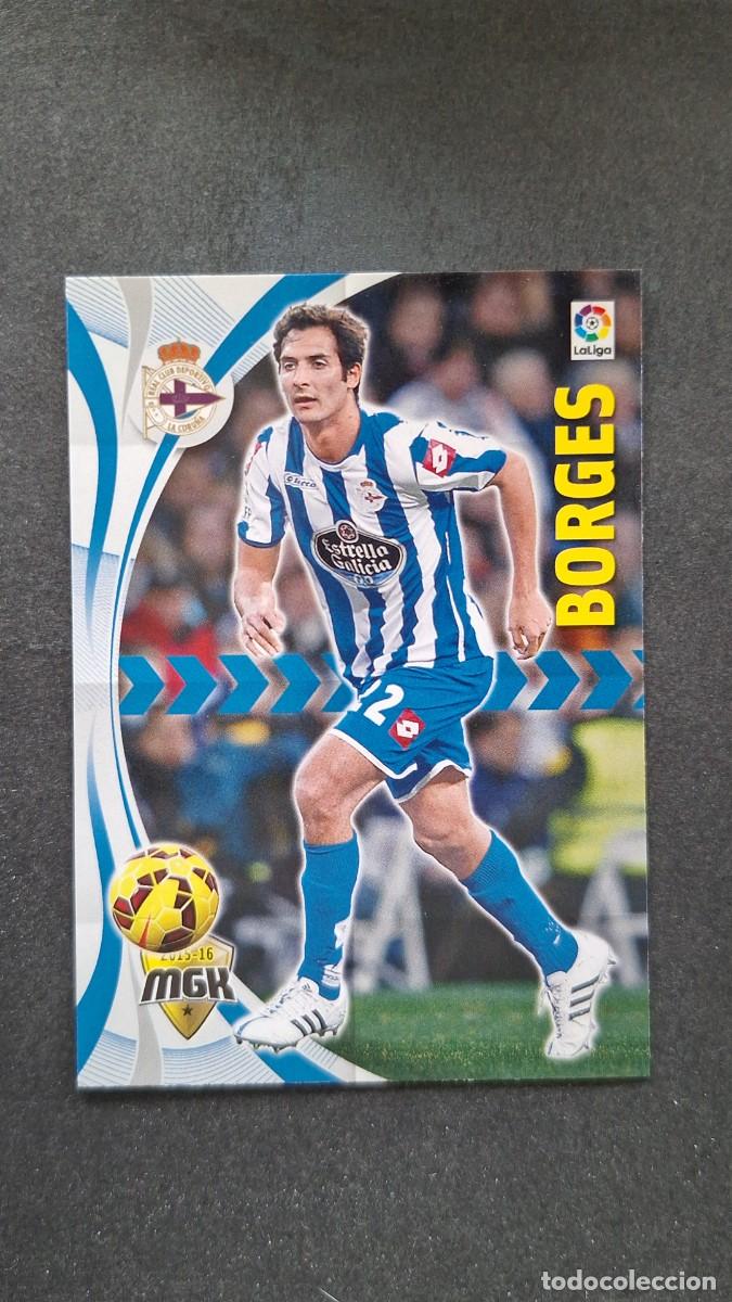 Cromos de f&uacute;tbol: L1 BORGES DEPORTIVO DE LA CORU&Ntilde;A 147 PANINI MEGACRACKS 2015 2016 15 16